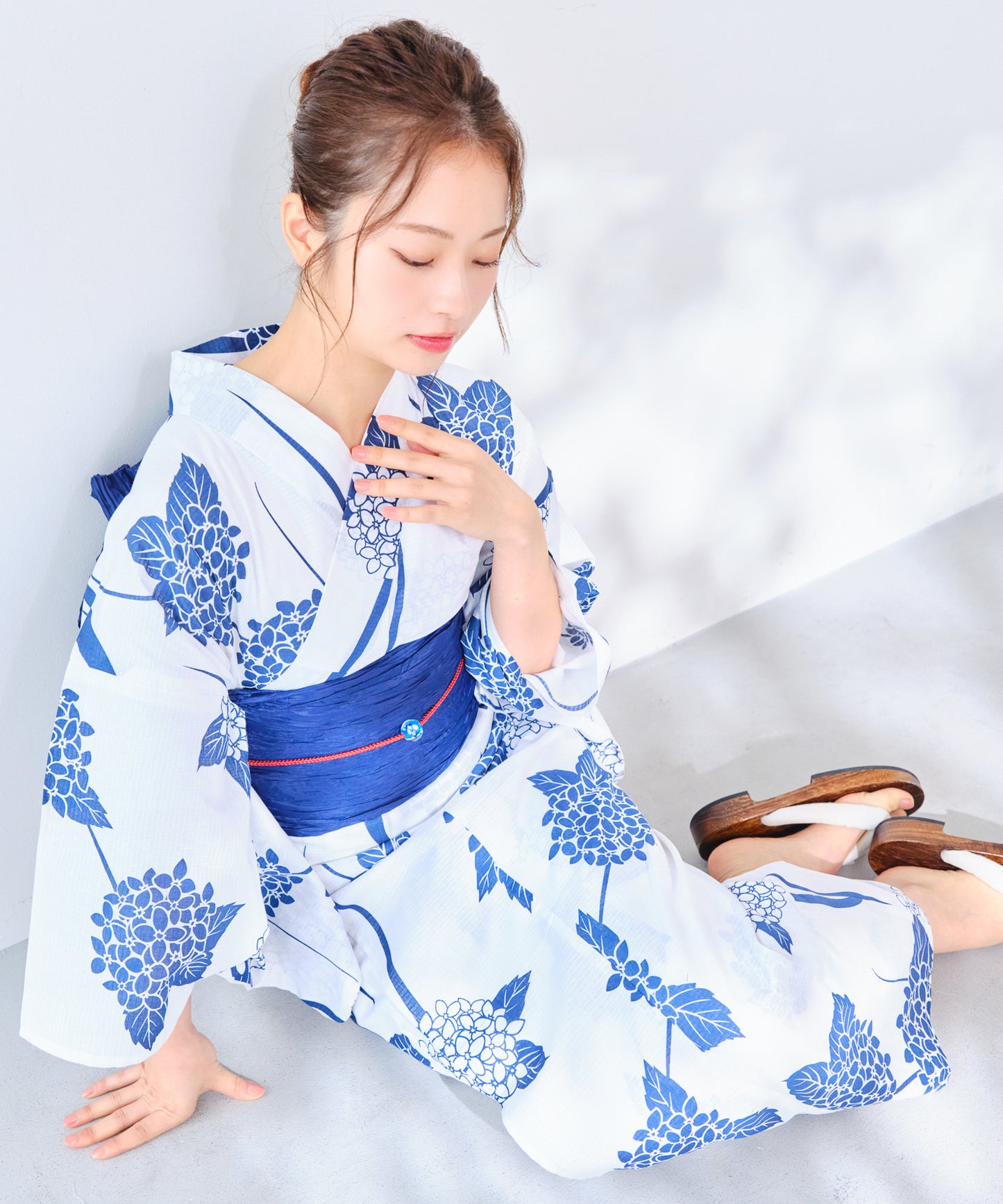 夏の端麗紫陽花
